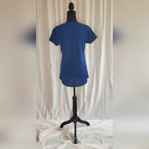 NFL Team Apparel Women's Indianapolis Colts Football Jersey Lace Up Bling Letter - Picture 2 of 10